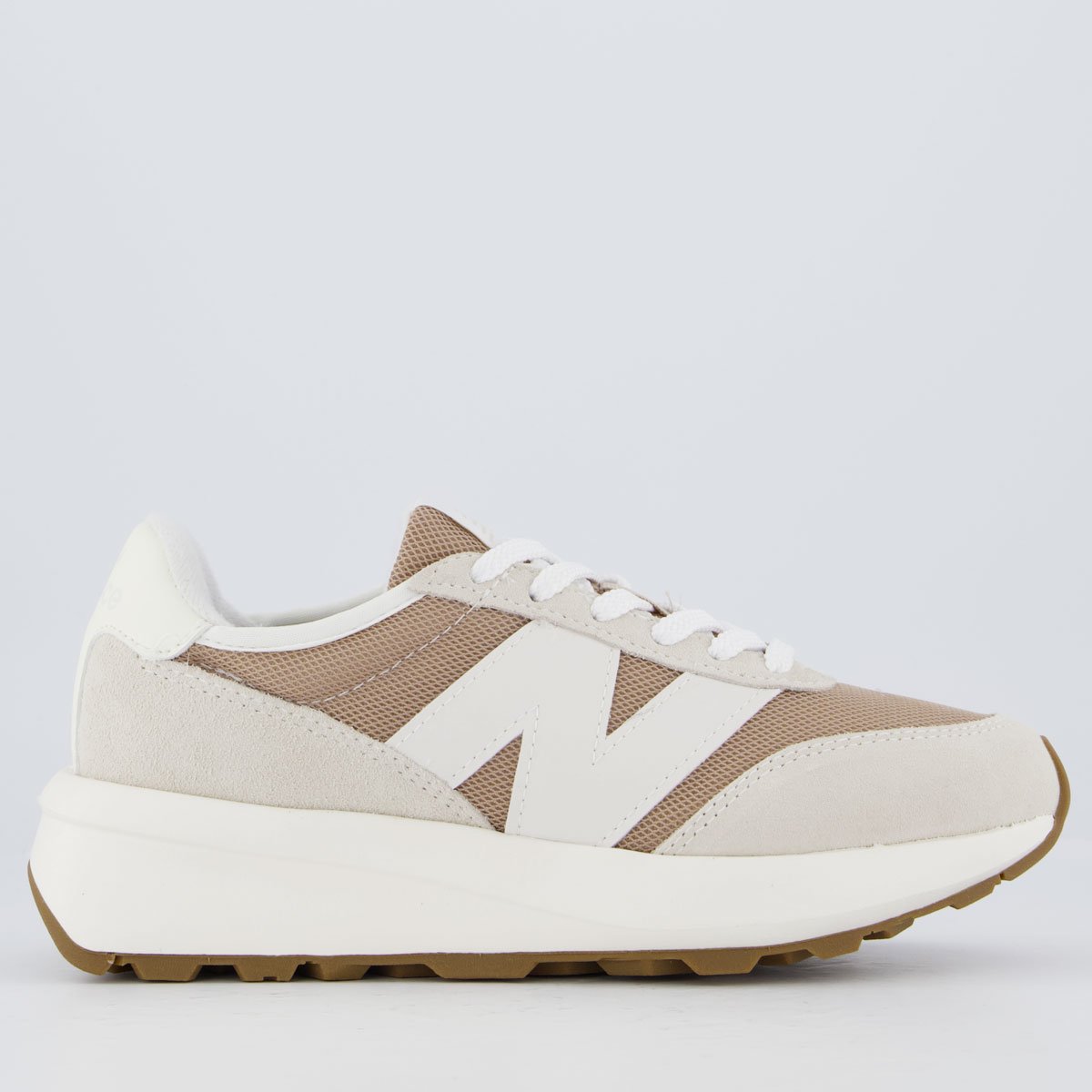 Tênis New Balance 370 V1 Feminino Bege
