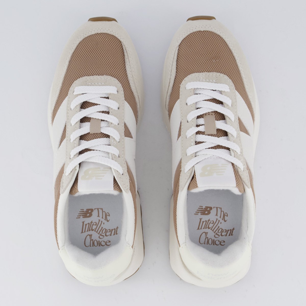 Tênis New Balance 370 V1 Feminino Bege Bege 4