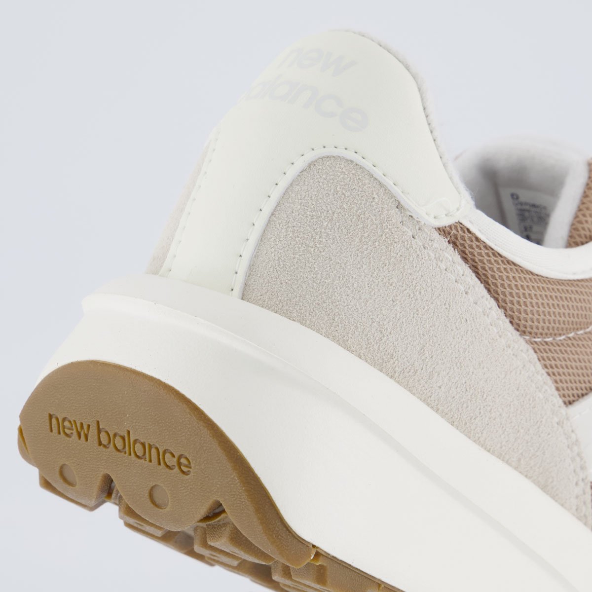 Tênis New Balance 370 V1 Feminino Bege Bege 6