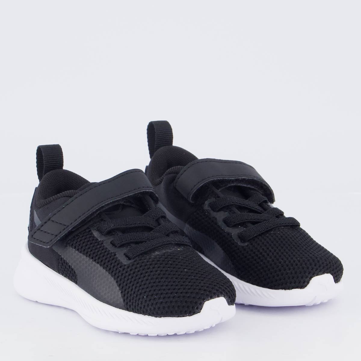 Tênis Puma Flyer Runner V Infantil Preto Preto 2