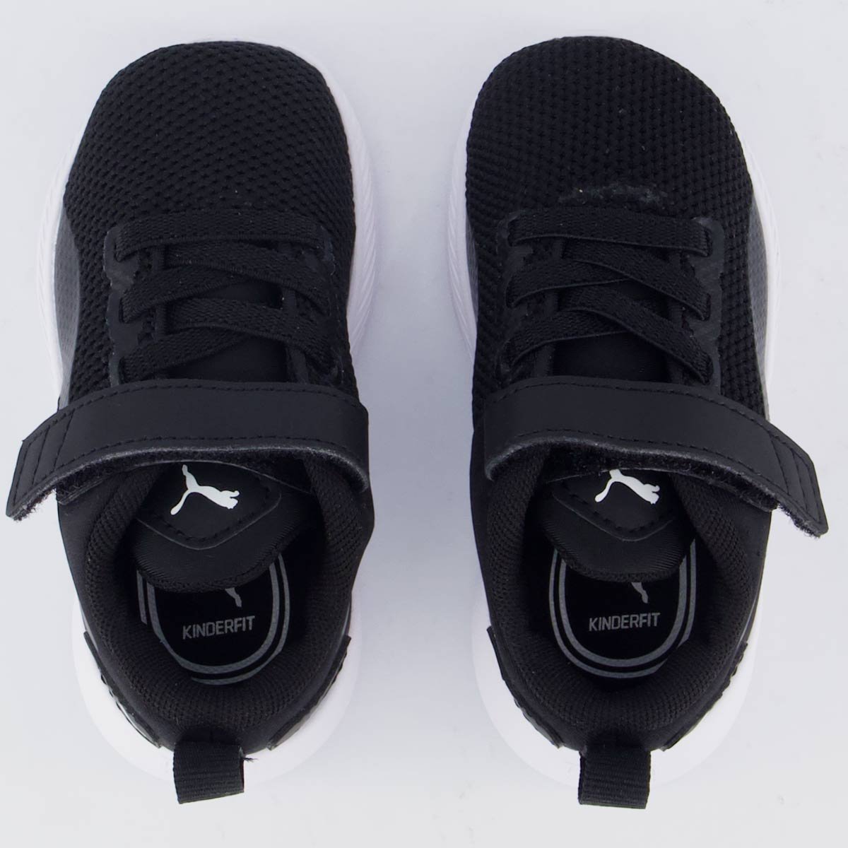 Tênis Puma Flyer Runner V Infantil Preto Preto 4