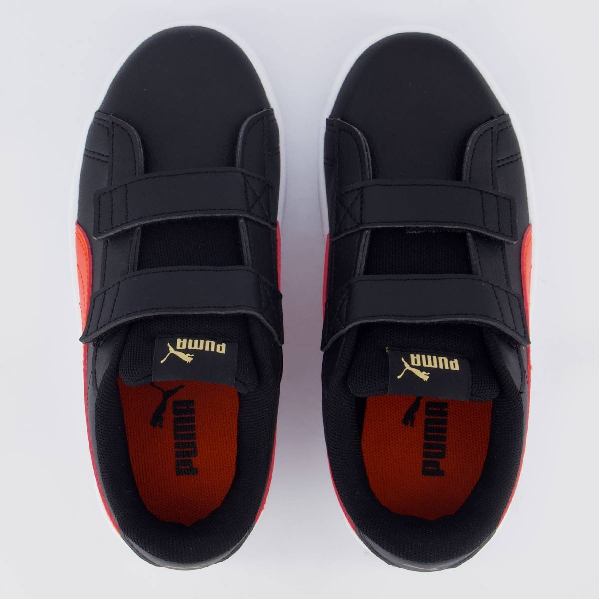 Tênis Puma Rickie Classic Juvenil Preto e Vermelho Preto/Vermelho 5