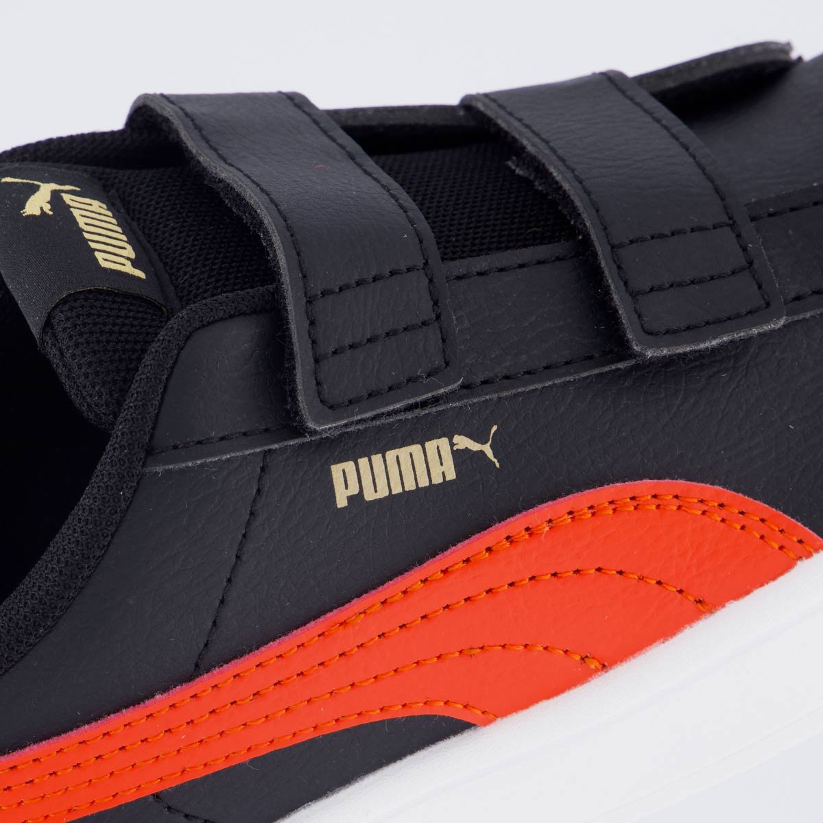 Tênis Puma Rickie Classic Juvenil Preto e Vermelho Preto/Vermelho 7