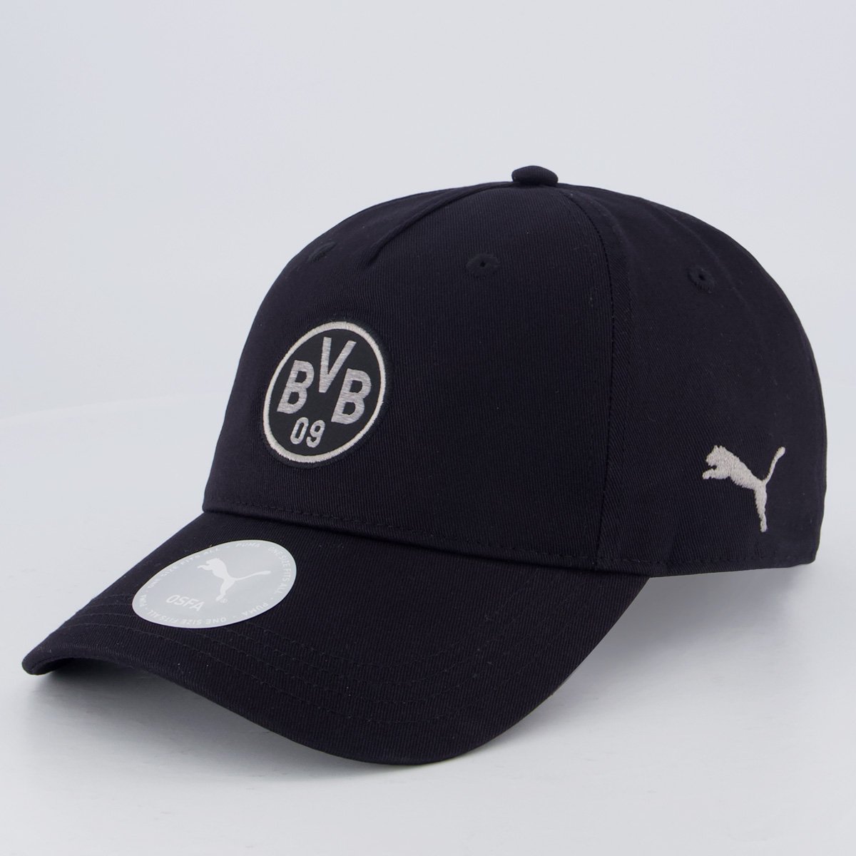 Boné Puma Borussia Dortmund Ess Cap Preto