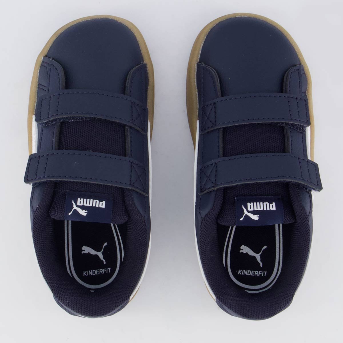 Tênis Puma Rickie Classic Infantil Marinho e Branco Azul Marinho 4