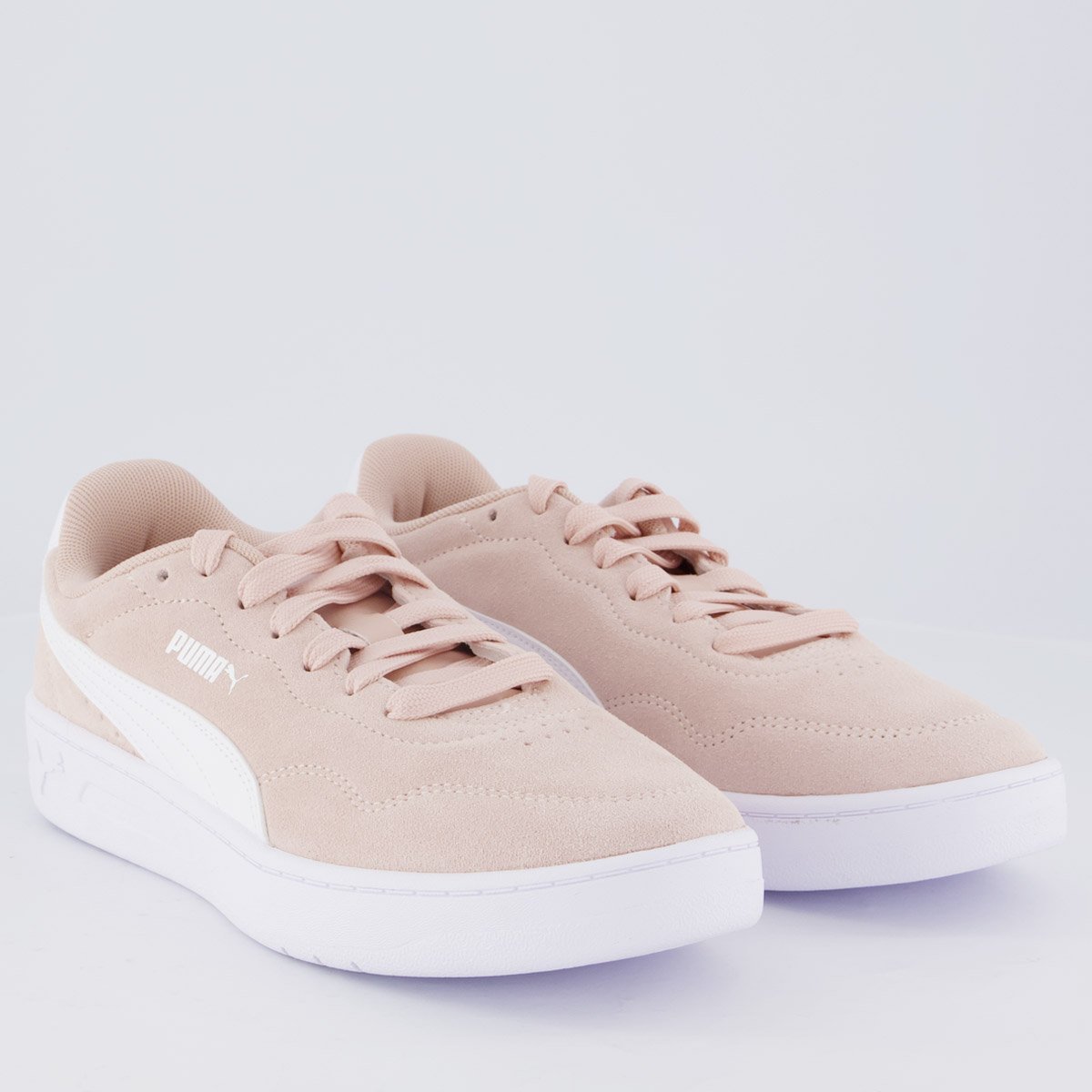 Tênis Puma Court Lally SD Feminino Rosa Rosê 2