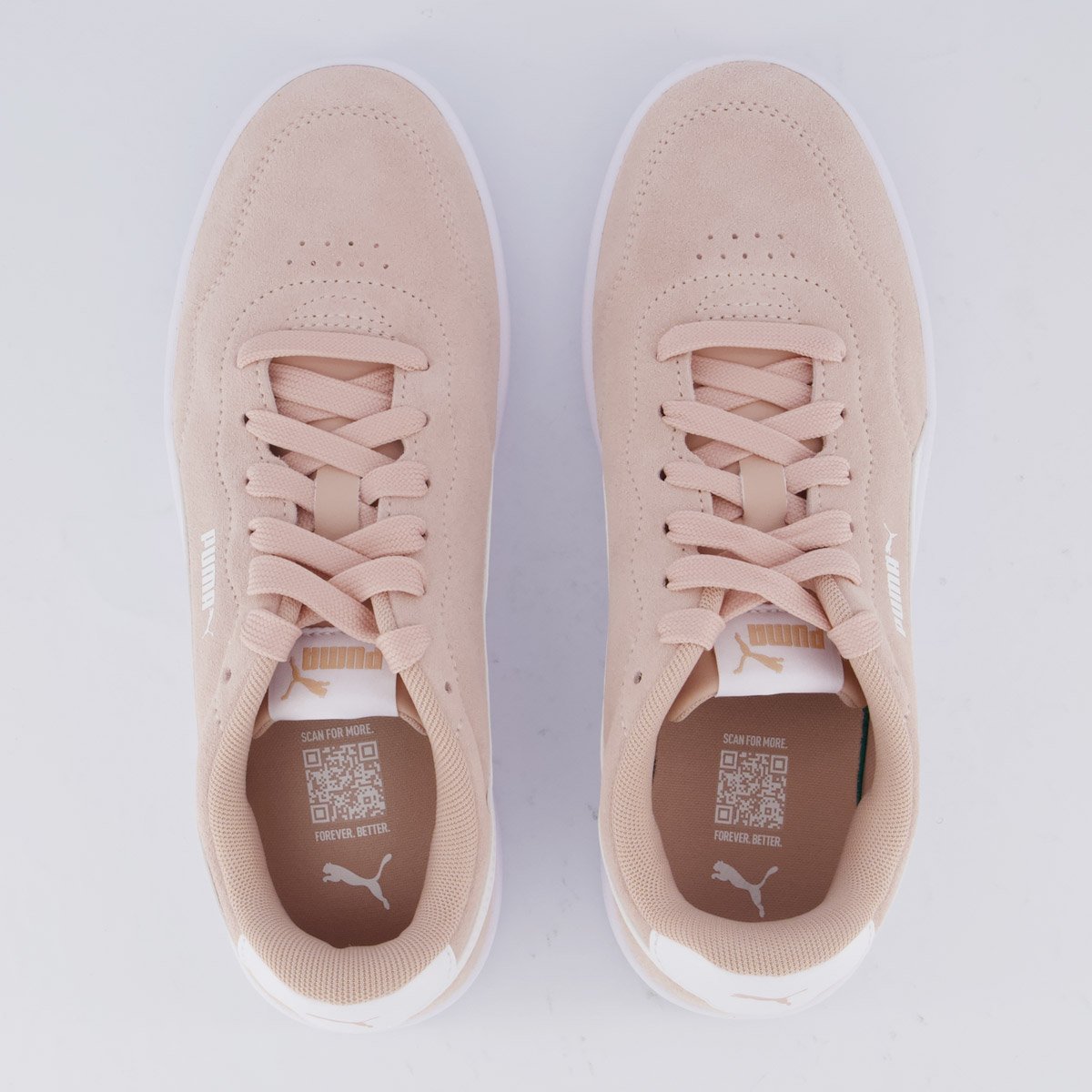 Tênis Puma Court Lally SD Feminino Rosa Rosê 4