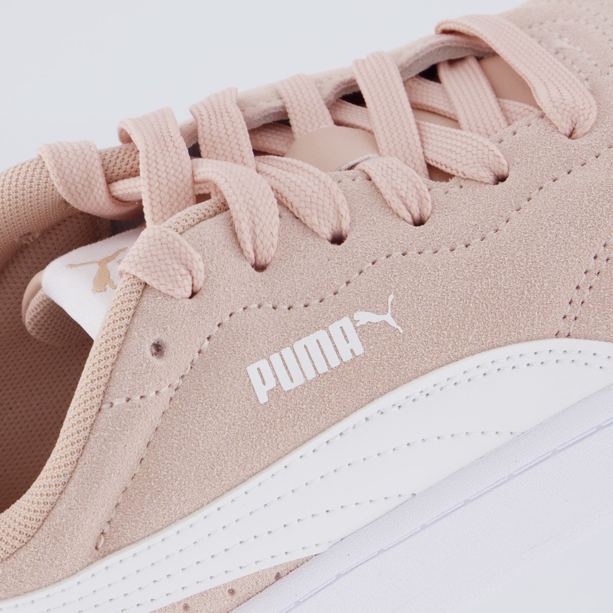 Tênis Puma Court Lally SD Feminino Rosa Rosê 7