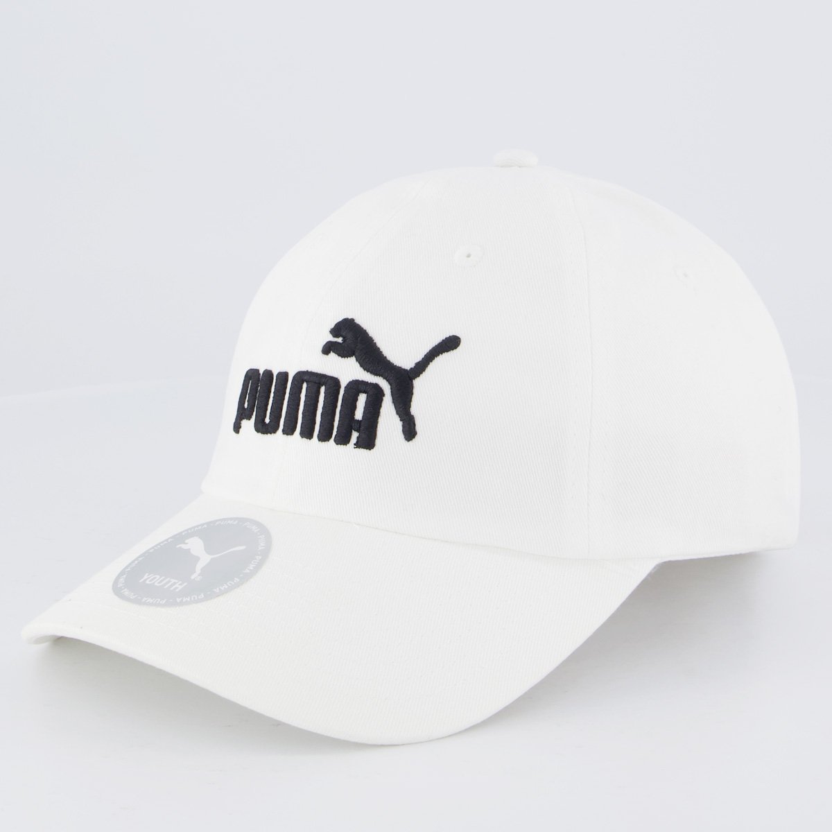 Boné Puma ESS NO1 Logo BB Juvenil Branco Branco 1