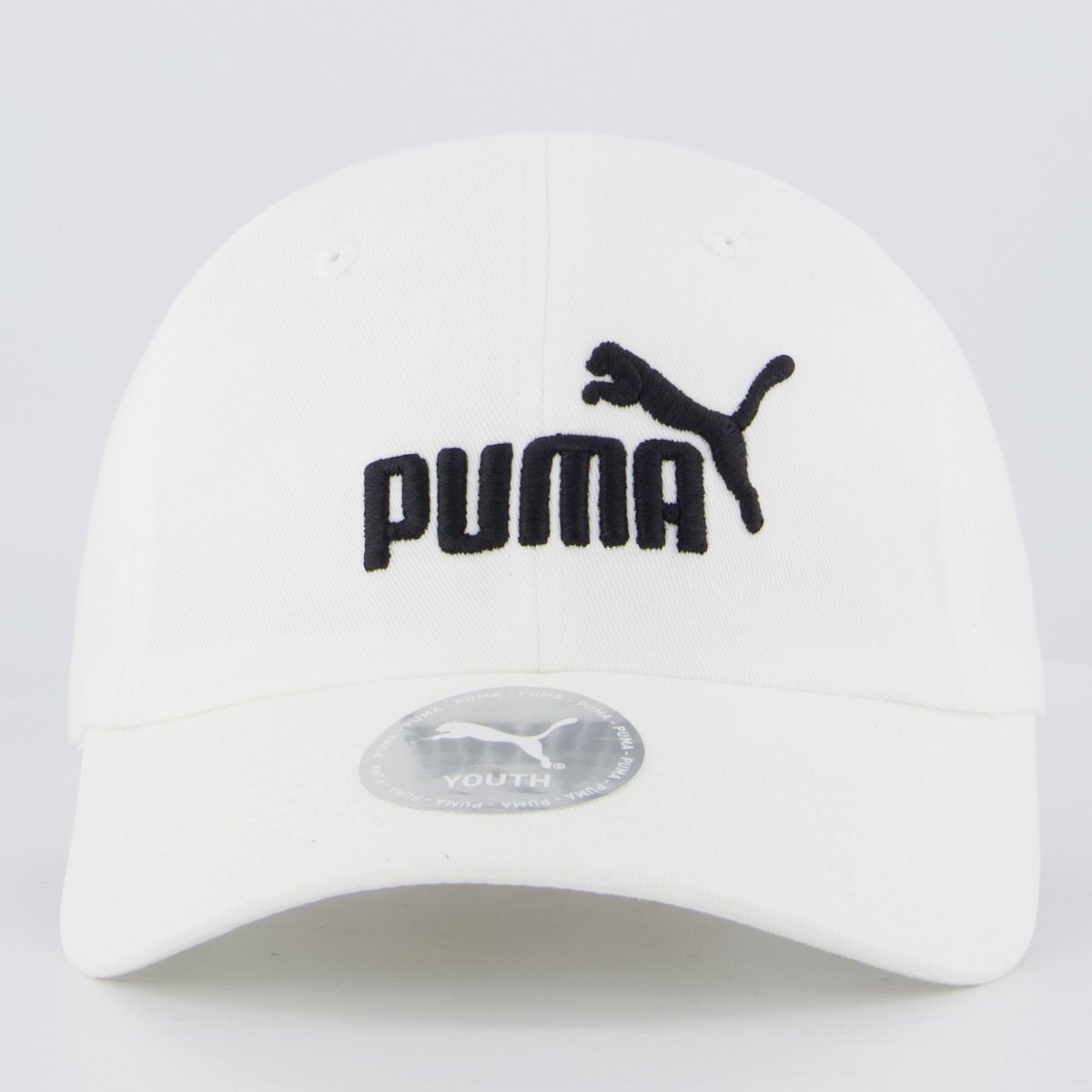 Boné Puma ESS NO1 Logo BB Juvenil Branco Branco 2