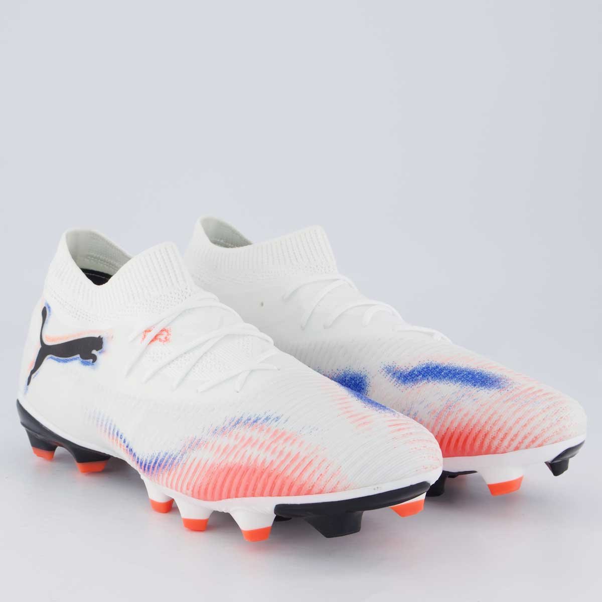 Chuteira Puma Future 8 Match FG/AG Campo Branca Branco 2