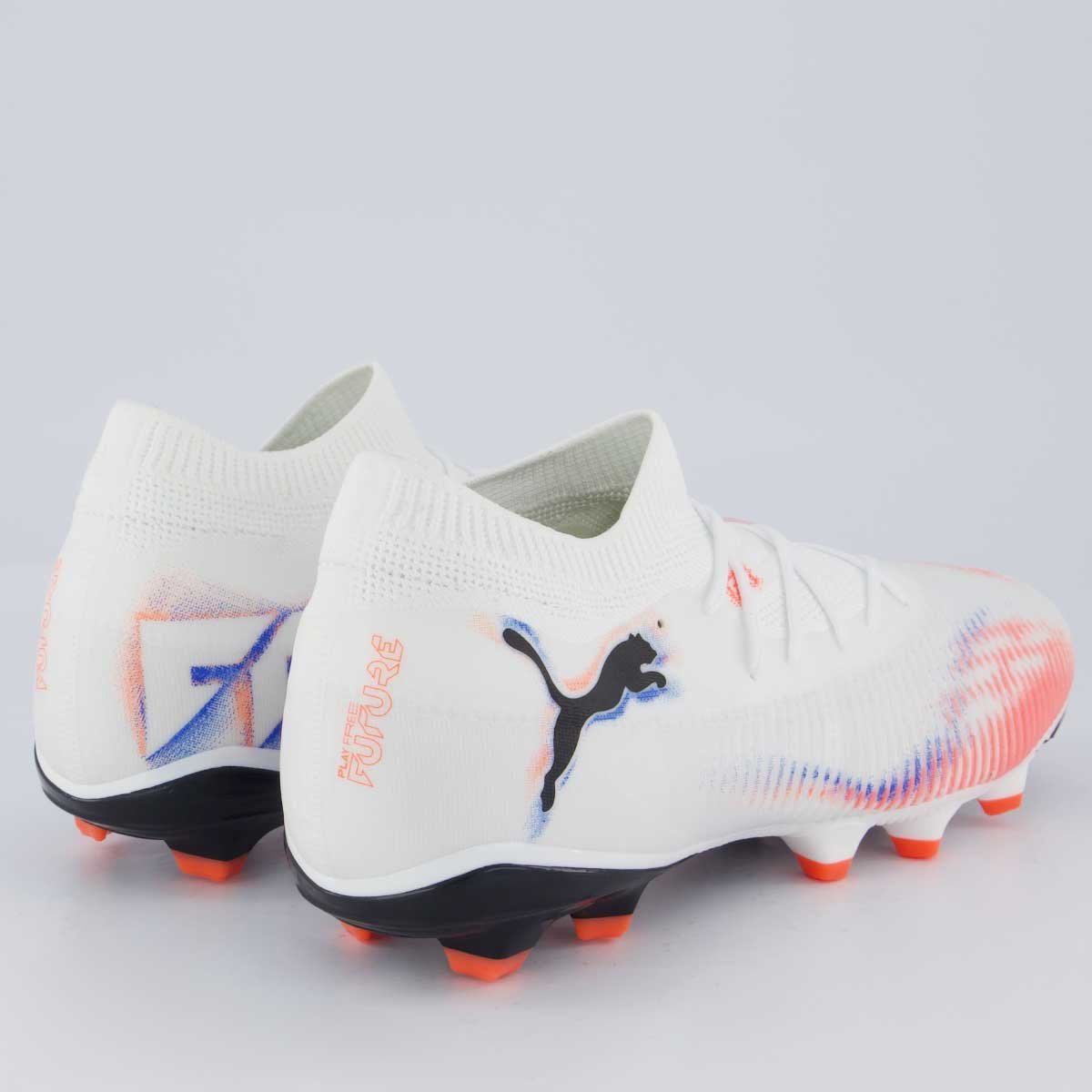 Chuteira Puma Future 8 Match FG/AG Campo Branca Branco 3