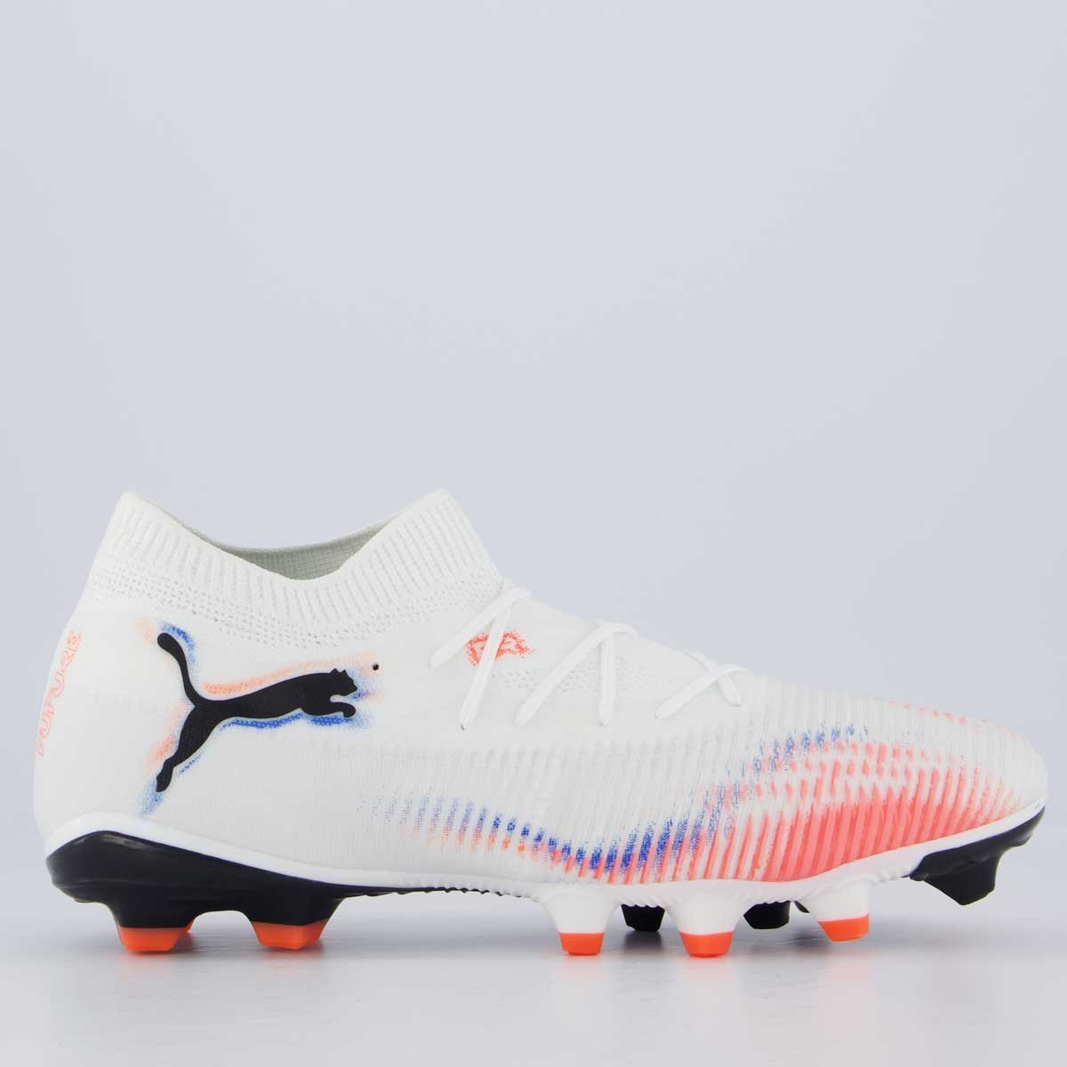 Chuteira Puma Future 8 Match FG/AG Campo Branca Branco 1