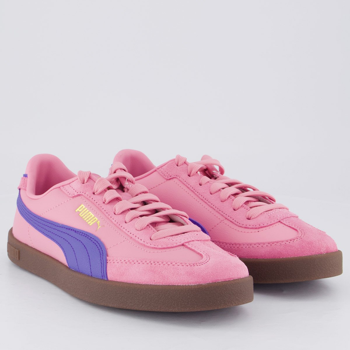Tênis Puma Club Era II Feminino Rosa Rosa 2