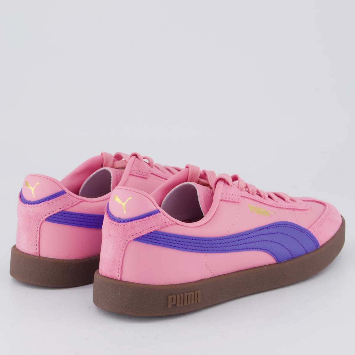 Tênis Puma Club Era II Feminino Rosa Rosa 3