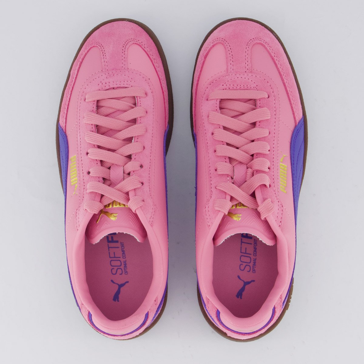 Tênis Puma Club Era II Feminino Rosa Rosa 4