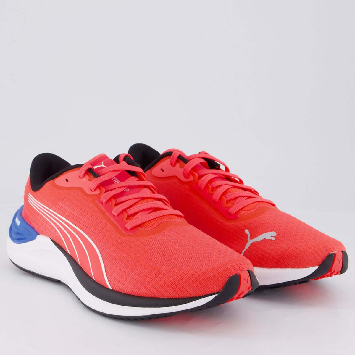 Tenis Puma Electrify Nitro 3 Rosa e Azul Vermelho 2