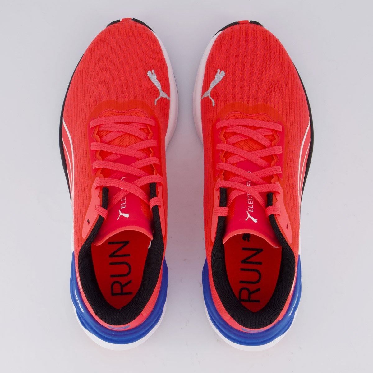 Tenis Puma Electrify Nitro 3 Rosa e Azul Vermelho 4