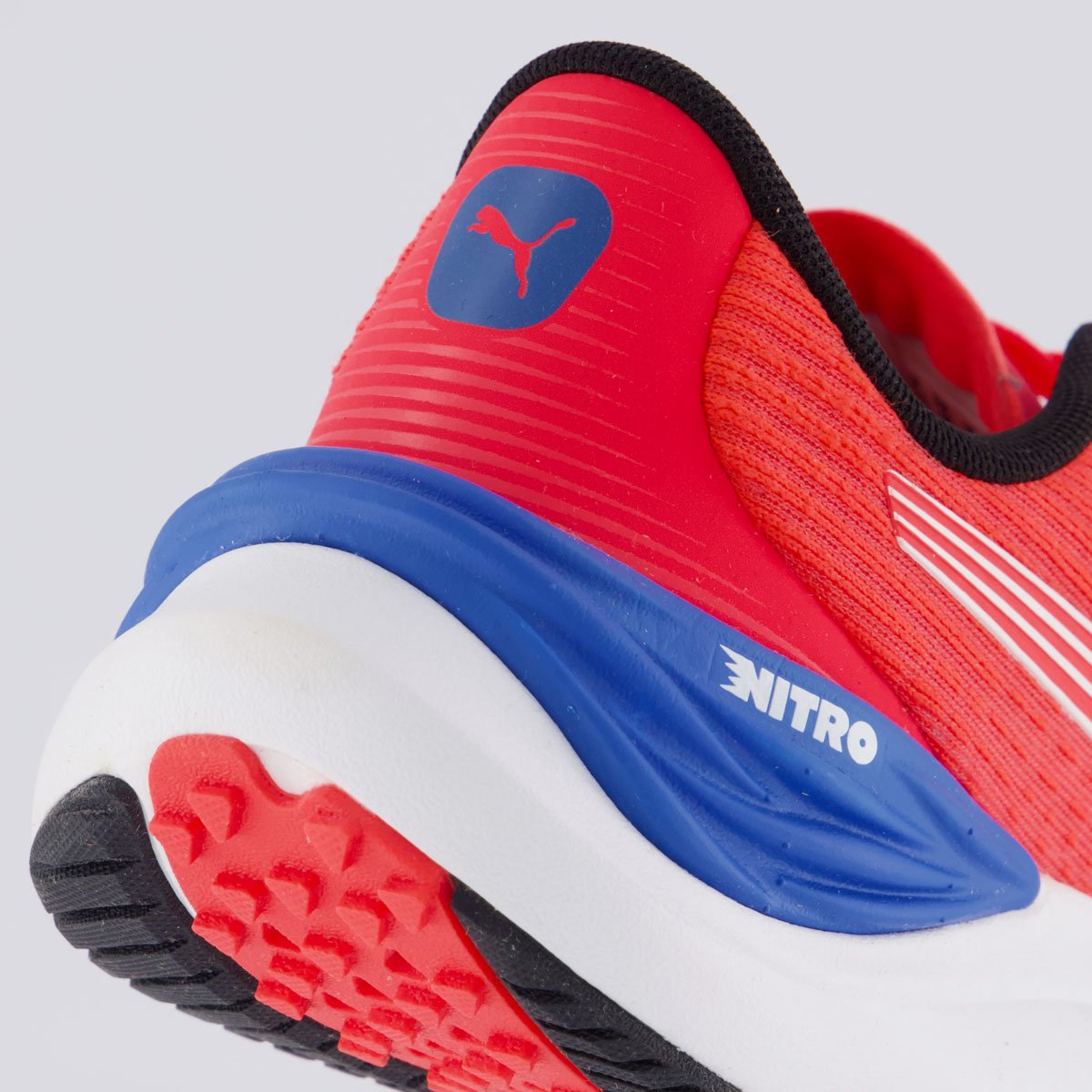 Tenis Puma Electrify Nitro 3 Rosa e Azul Vermelho 6