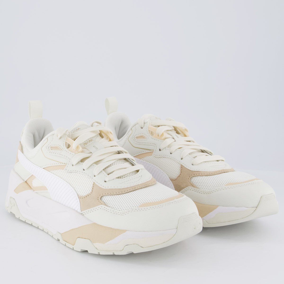 Tenis Puma Trinity Branco e Bege Bege 2