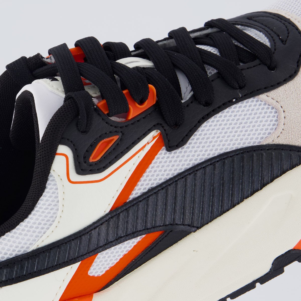 Tênis Puma Trinity Branco e Laranja Multicores 7