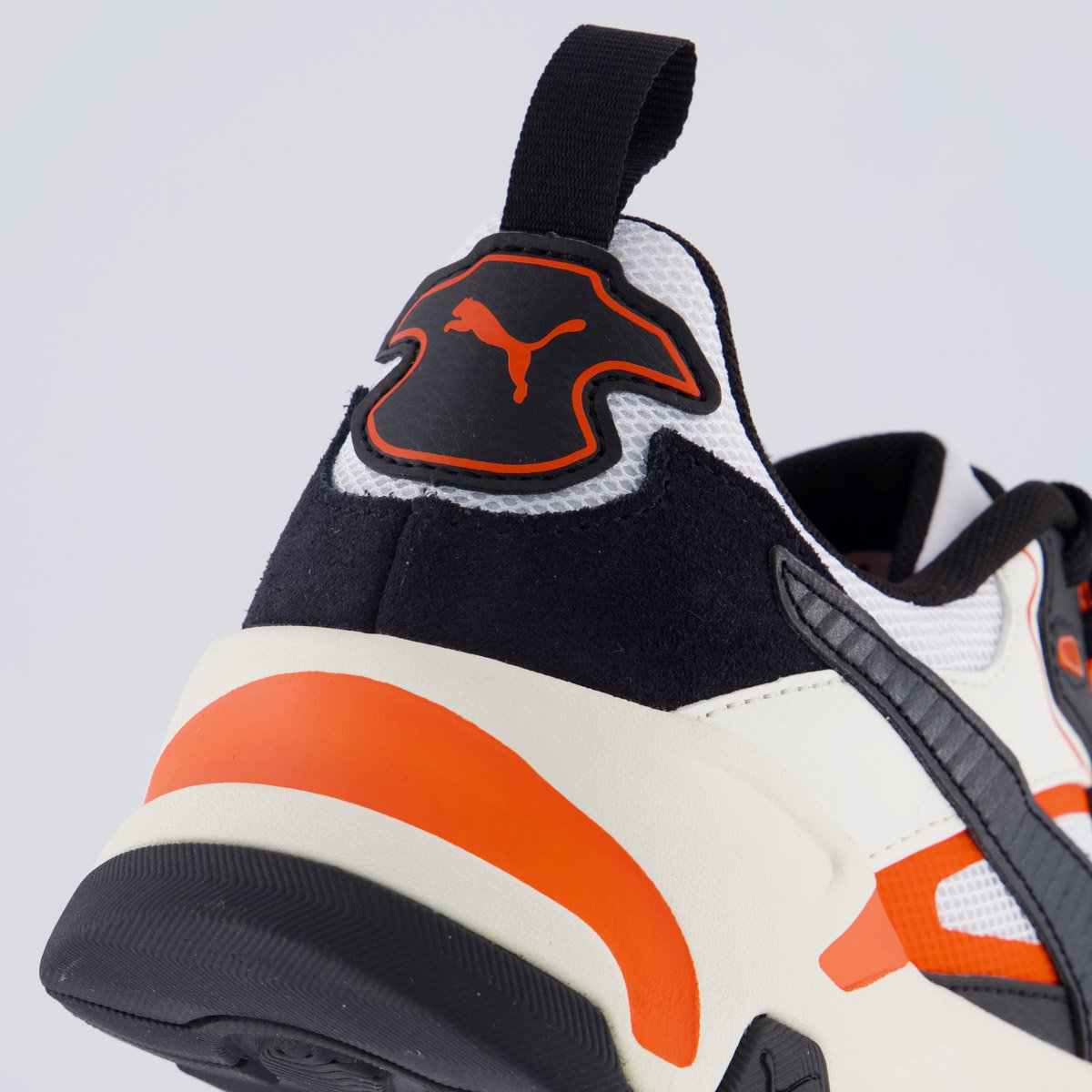 Tênis Puma Trinity Branco e Laranja Multicores 6