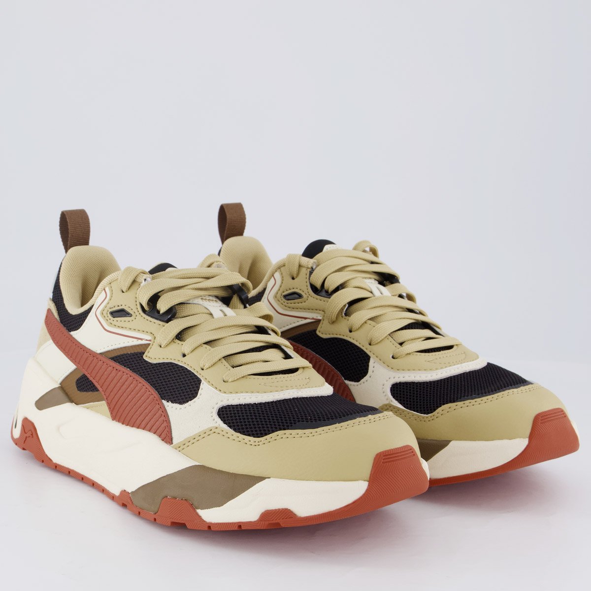 Tenis Puma Trinity Preto e Marrom Multicores 2