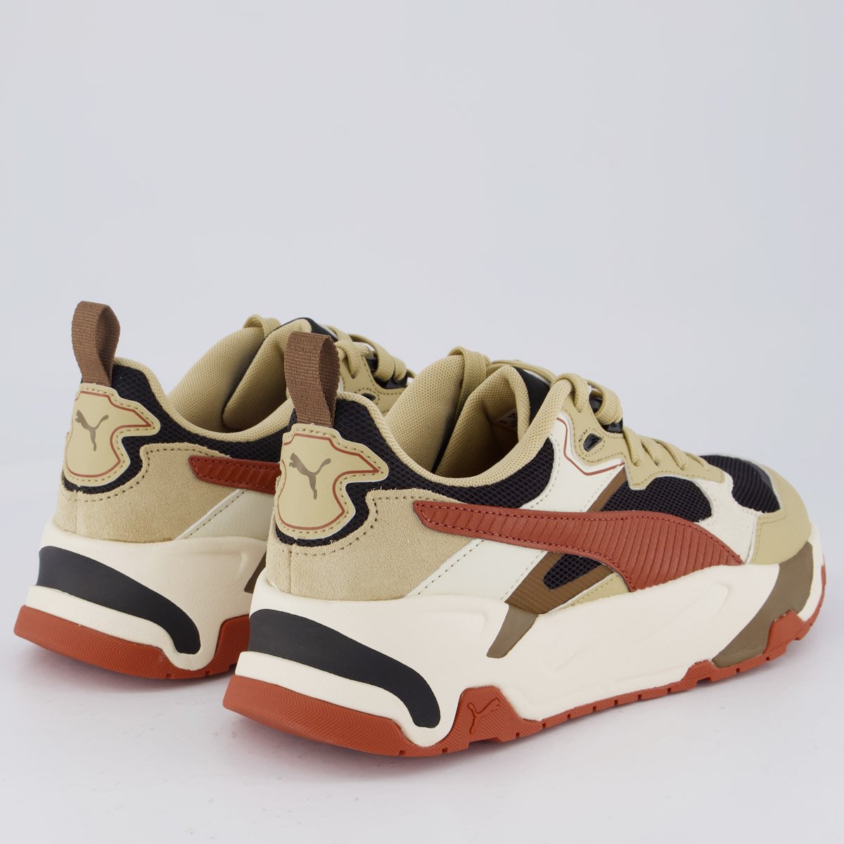 Tenis Puma Trinity Preto e Marrom Multicores 3