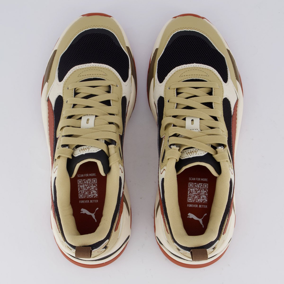 Tenis Puma Trinity Preto e Marrom Multicores 4