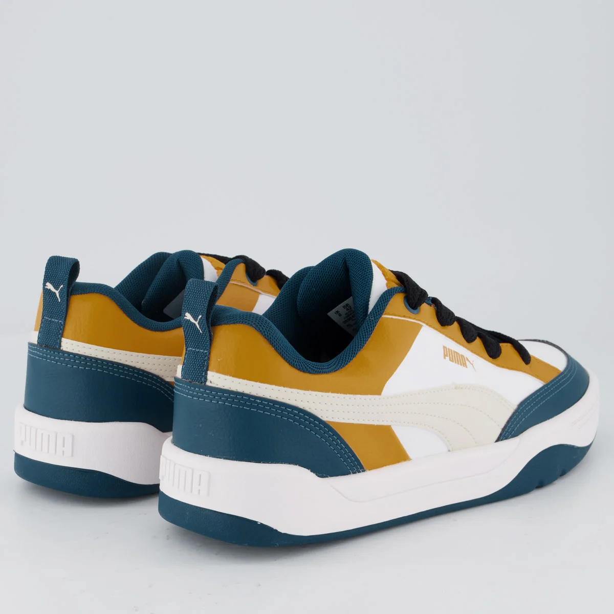 Tenis Puma Park Lifestyle BDP Azul e Laranja Multicores 3
