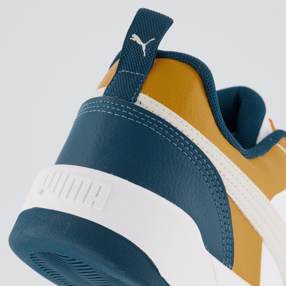 Tenis Puma Park Lifestyle BDP Azul e Laranja Multicores