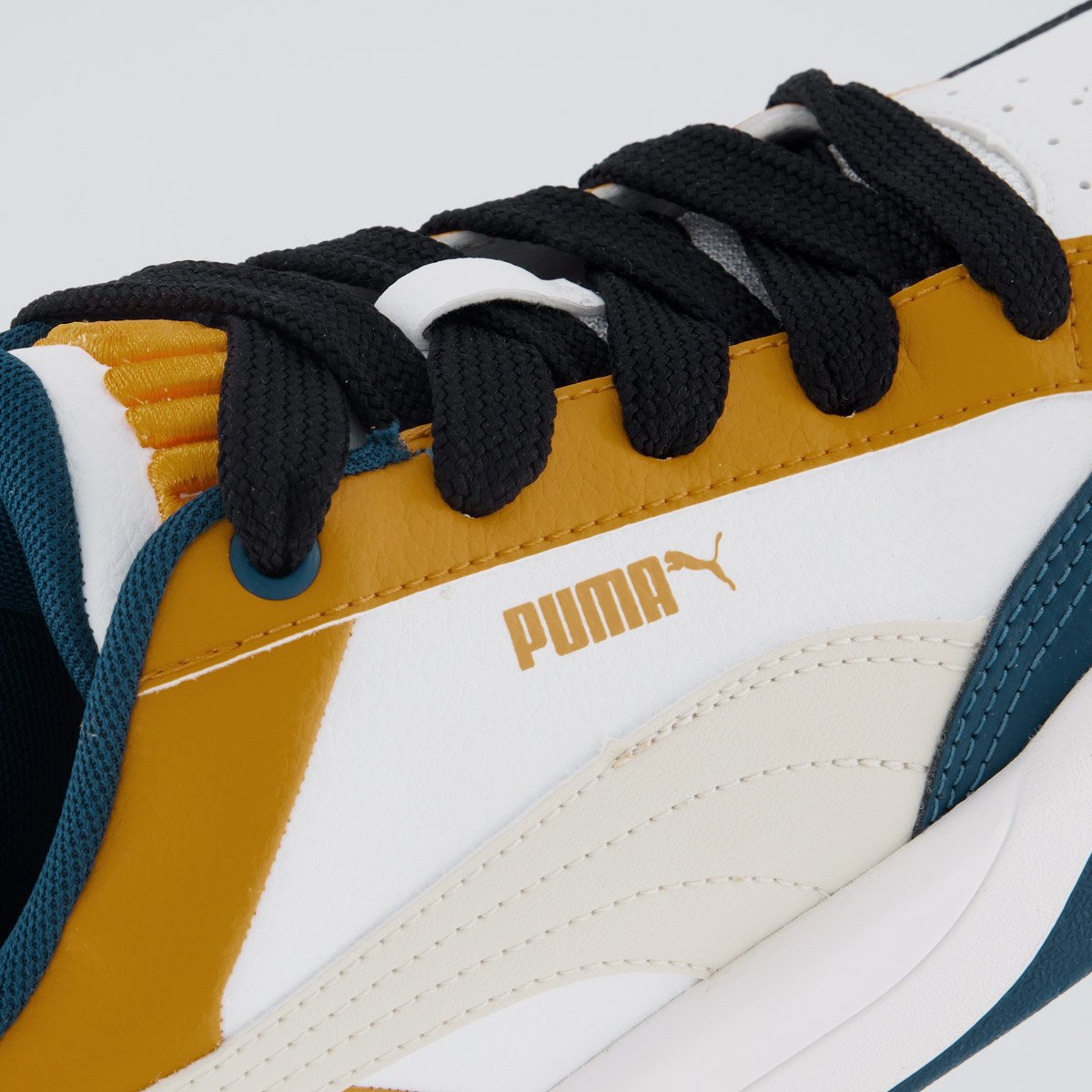 Tenis Puma Park Lifestyle BDP Azul e Laranja Multicores 7