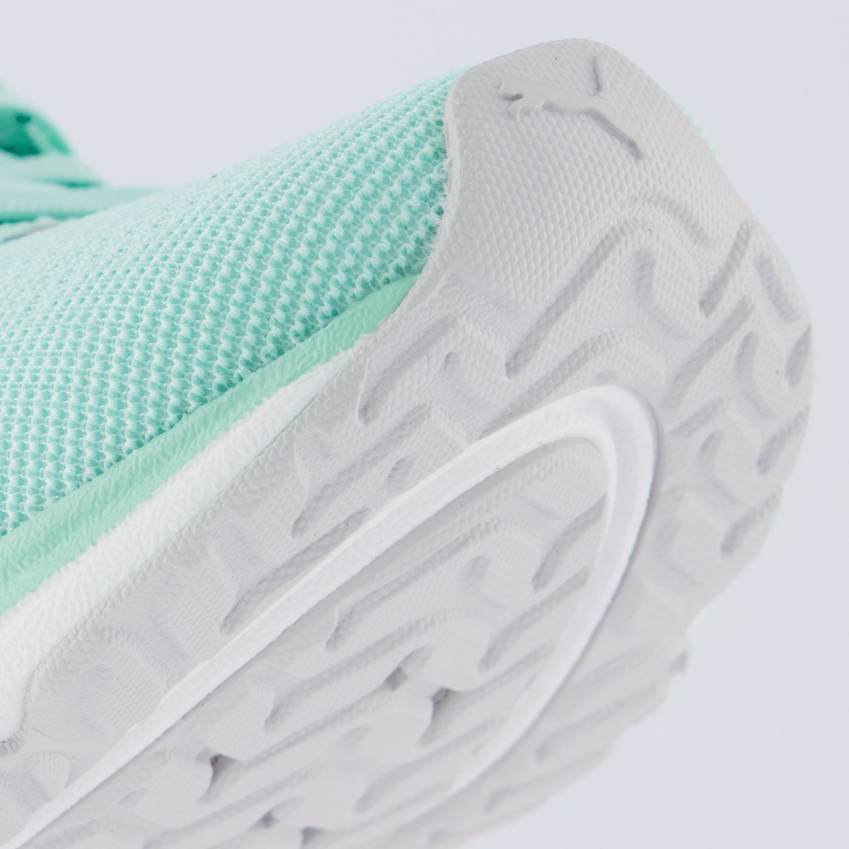 Tênis Puma Electrify Nitro 4 Feminino Azul e Branco Verde 8