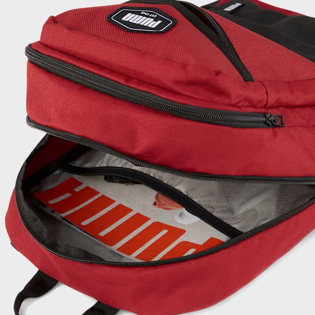 Mochila Puma Deck Backpack II Bordô Vermelho 3