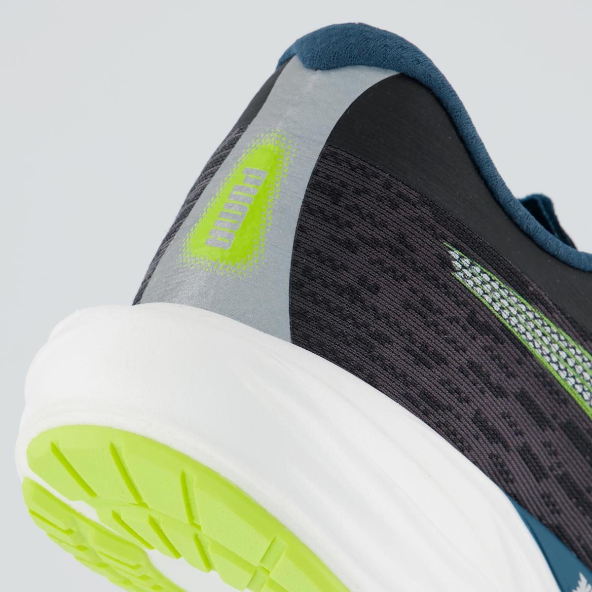 Tenis Puma Deviate Nitro 2 Preto e Branco Preto 6