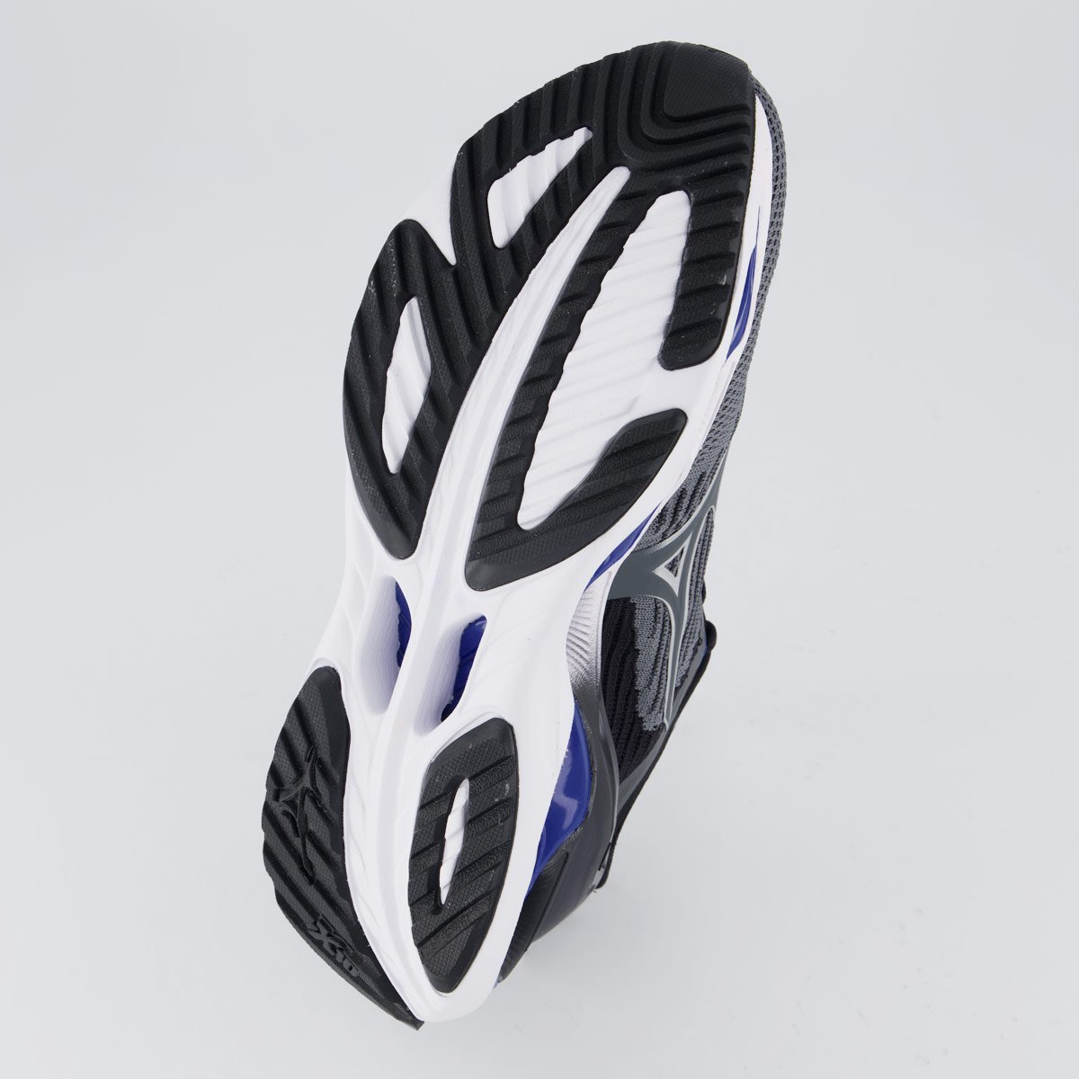 Tênis Mizuno Wave Stratos 3 Cinza e Azul Cinza/Preto 5