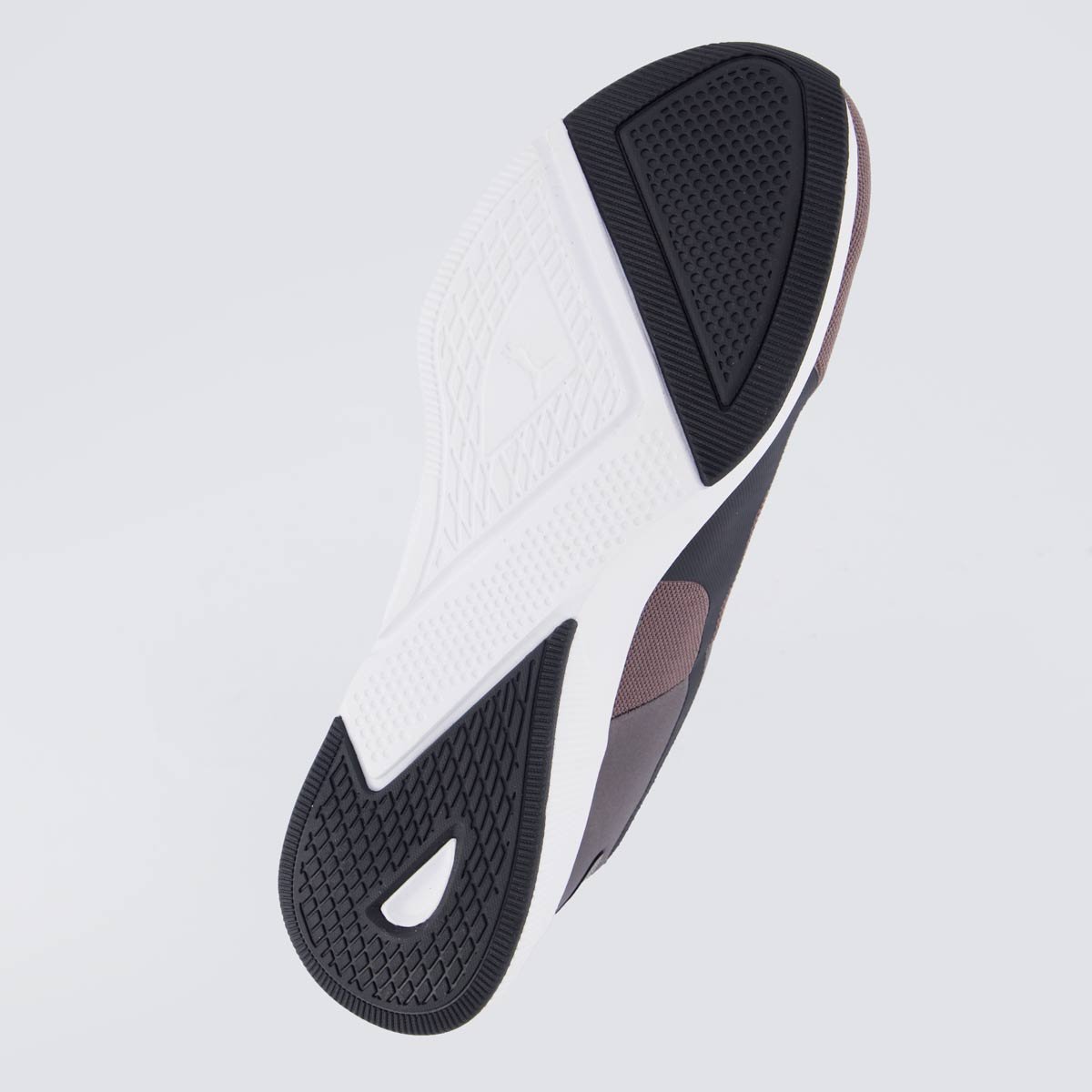 Tenis Puma Flyer Runner Mesh BDP Cinza e Preto Marrom 5