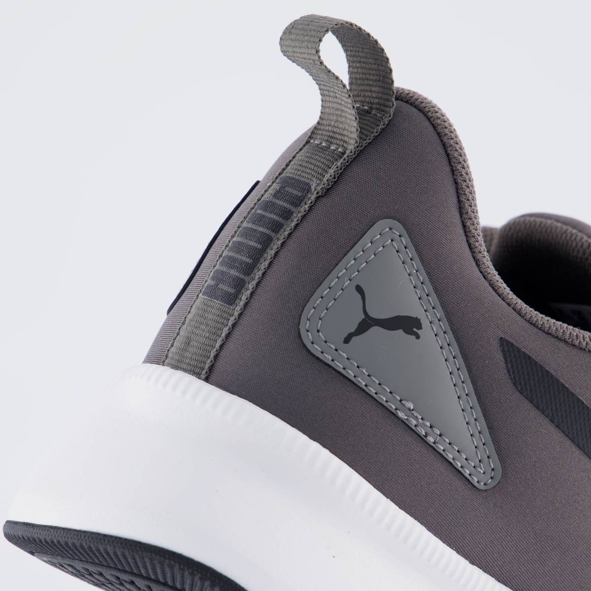 Tenis Puma Flyer Runner Mesh BDP Cinza e Preto Marrom 6