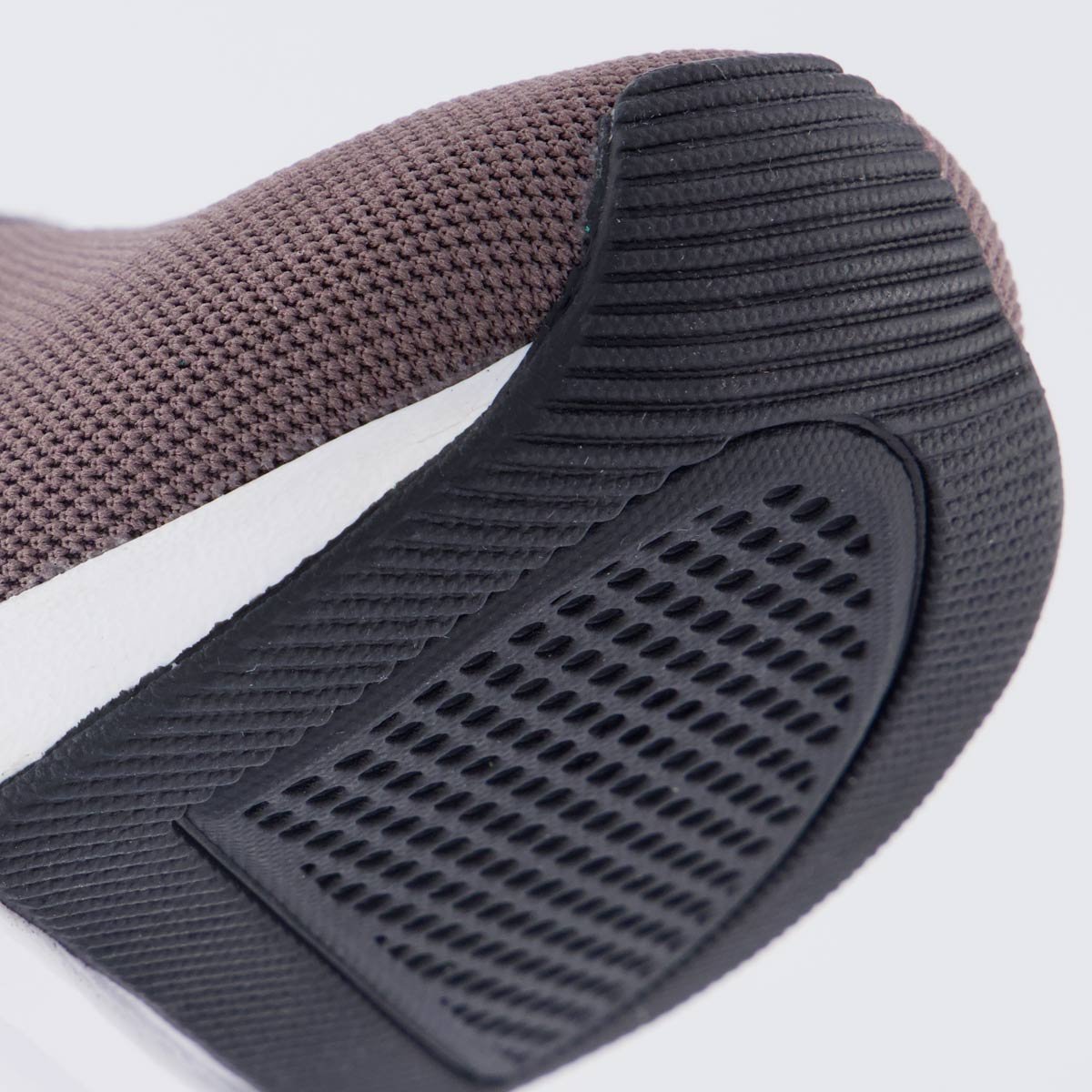 Tenis Puma Flyer Runner Mesh BDP Cinza e Preto Marrom 8