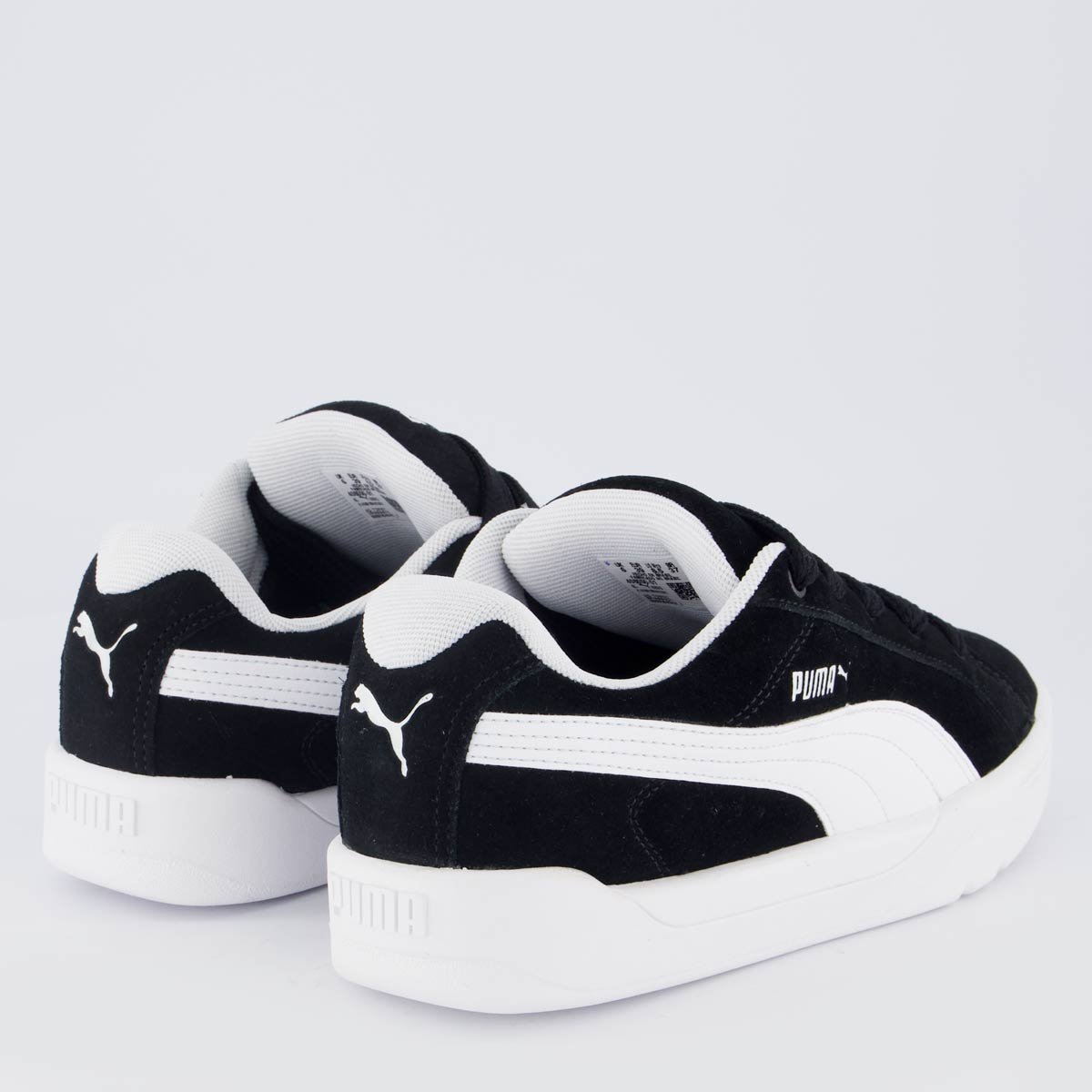 Tênis Puma Park Lifestyle Easy Feminino Preto e Branco Preto