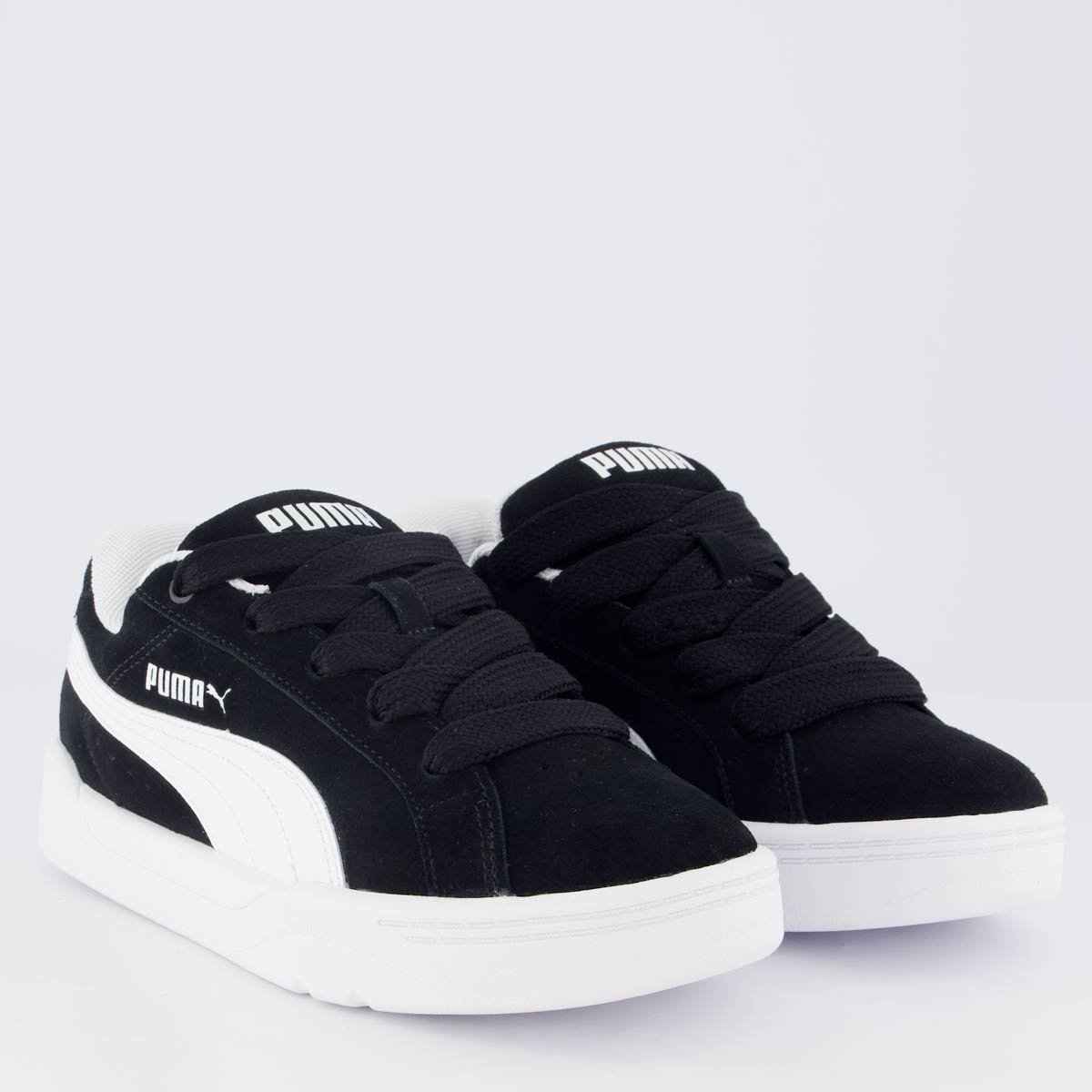 Tênis Puma Park Lifestyle Easy Feminino Preto e Branco Preto 2