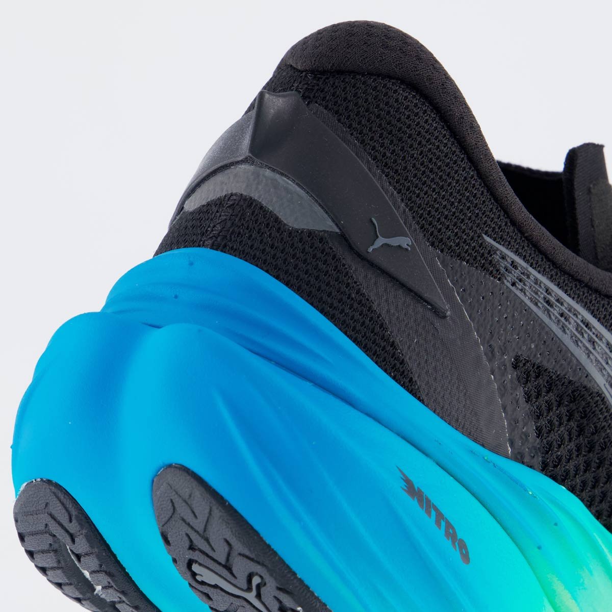 Tenis Puma Deviate Nitro 3 Azul e Preto Preto 6