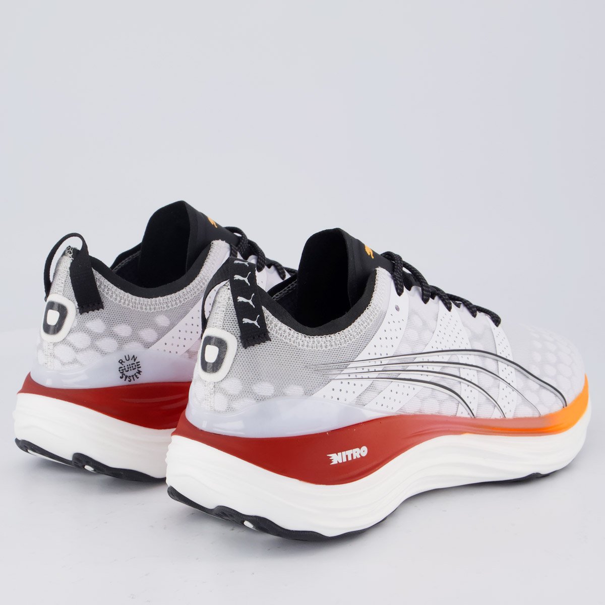 Tenis Puma Foreverrun Nitro Branco e Amarelo Branco 3