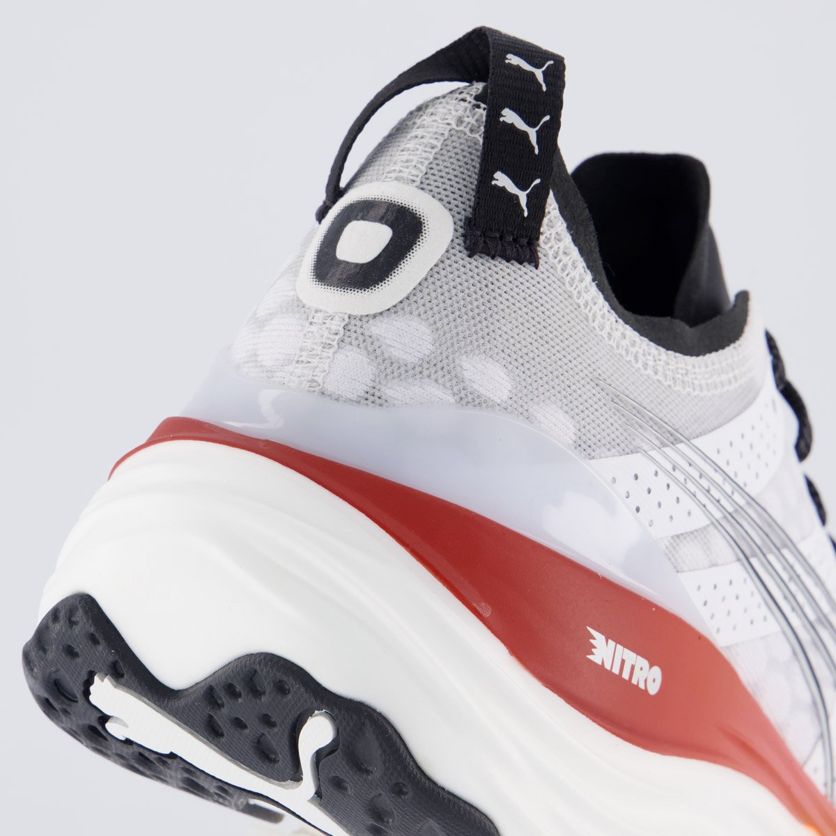 Tenis Puma Foreverrun Nitro Branco e Amarelo Branco 6