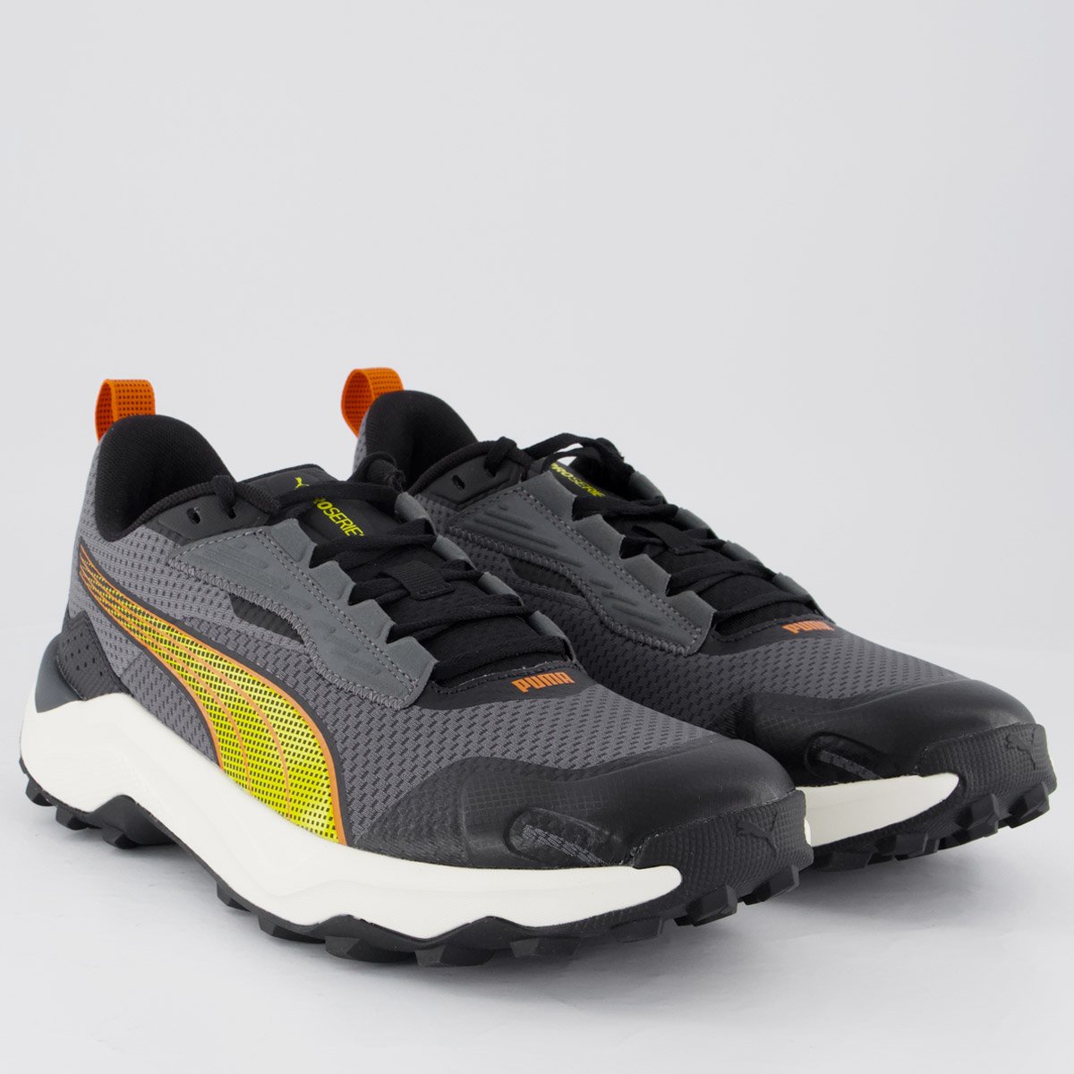 Tenis Puma Obstruct Profoam Cinza e Marrom Cinza 2