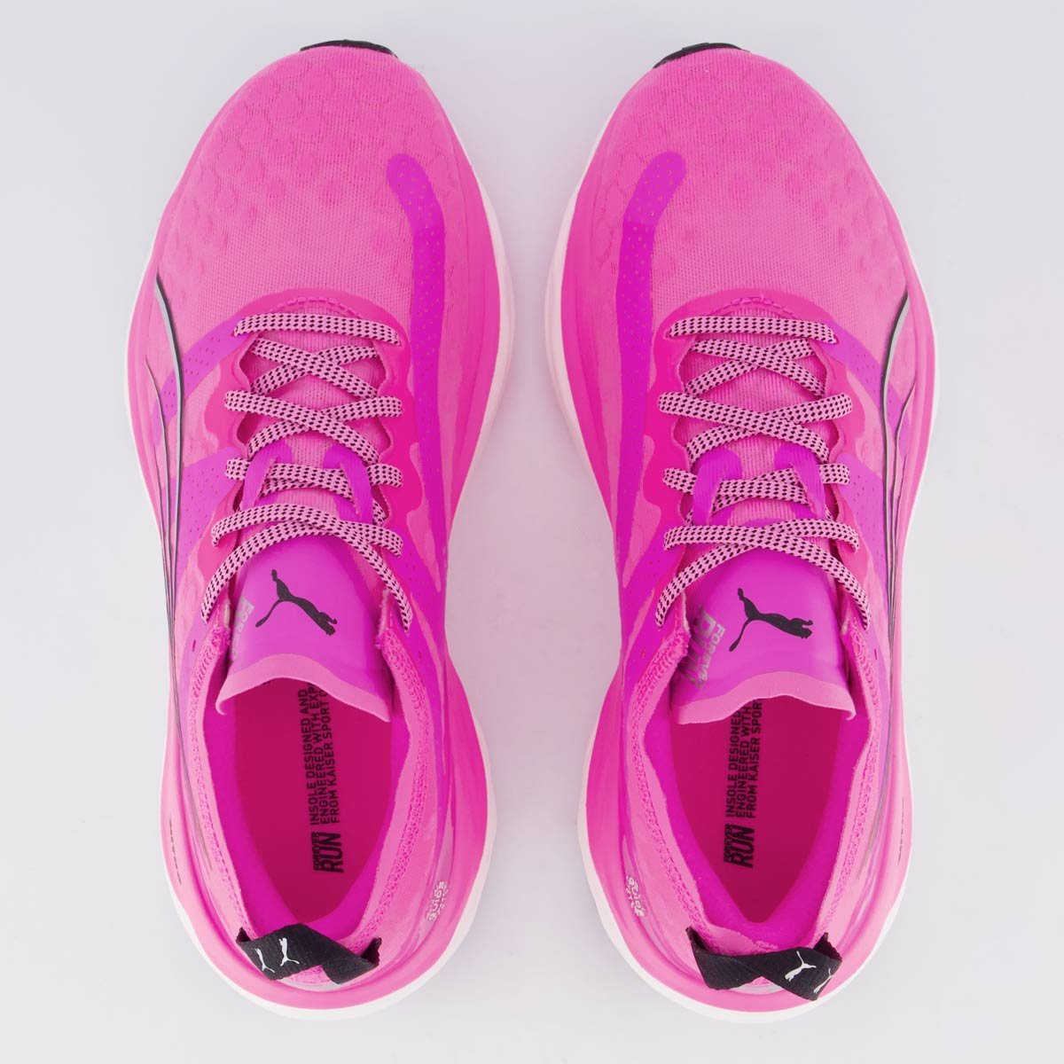 Tenis Puma Foreverrun Nitro WNS Feminino Rosa e Preto Rosa 4