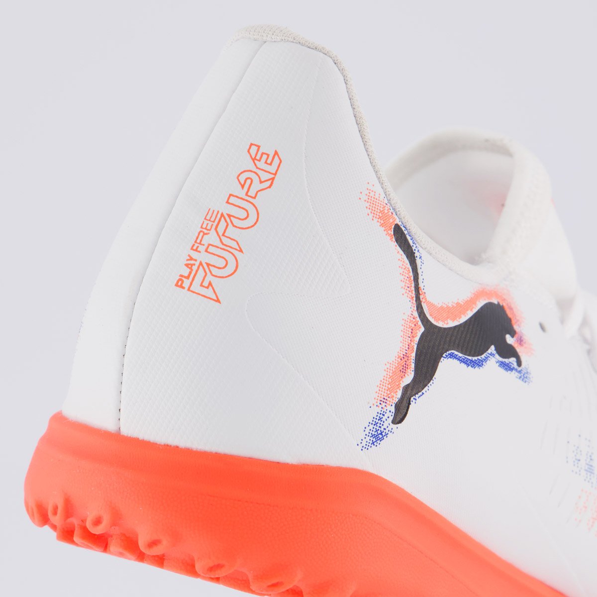 Chuteira Puma Future 8 Play TT Society Branca Branco 6