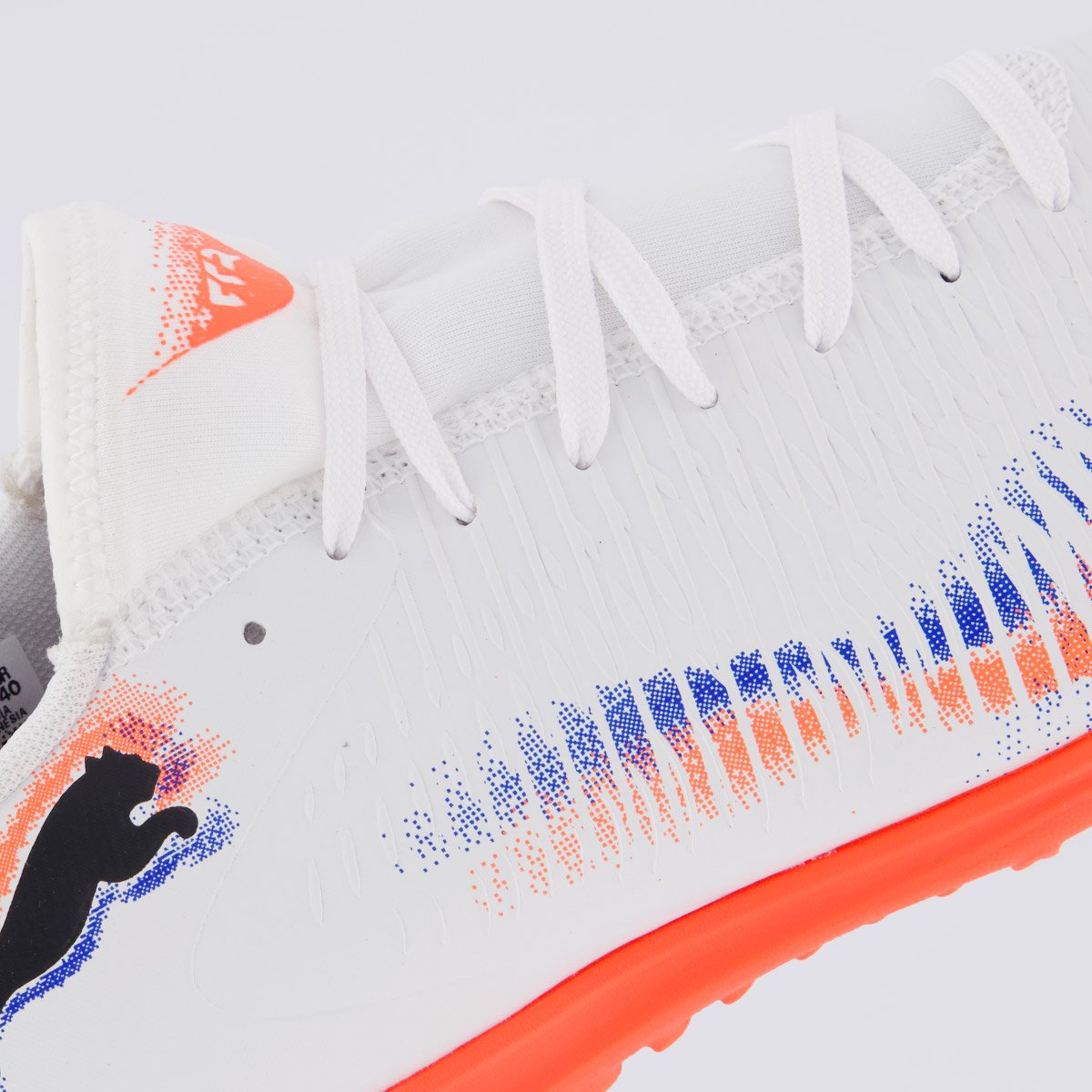 Chuteira Puma Future 8 Play TT Society Branca Branco 7