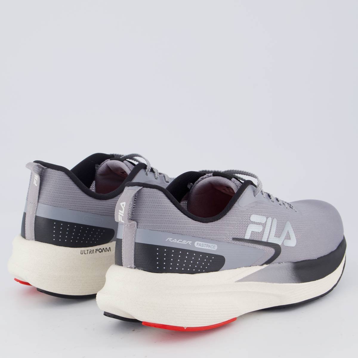 Tênis Fila Racer Fastpace Cinza e Preto Cinza 3