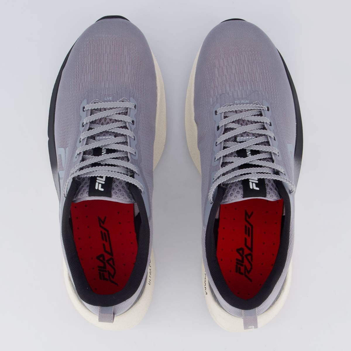 Tênis Fila Racer Fastpace Cinza e Preto Cinza 4